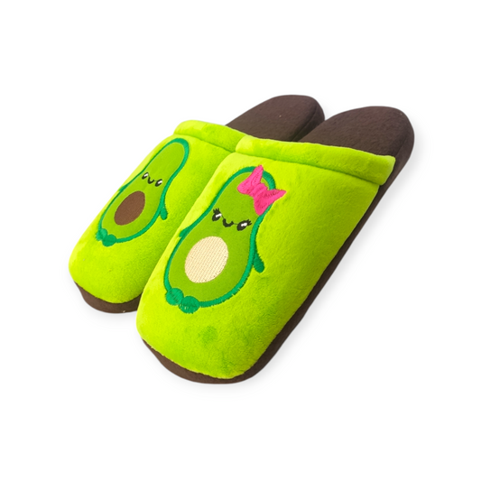 Pantuflas Aguacate termica basica MILONEZ