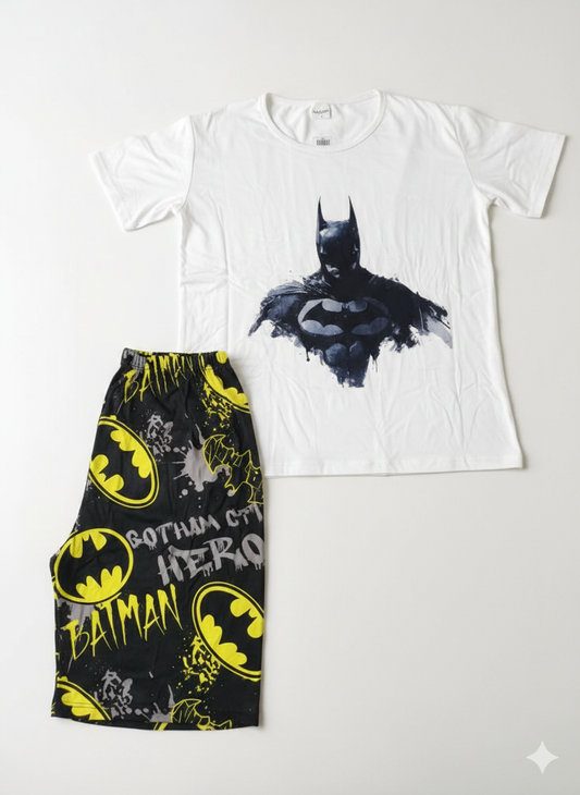 Pijama Hombre Batman pantalón corto