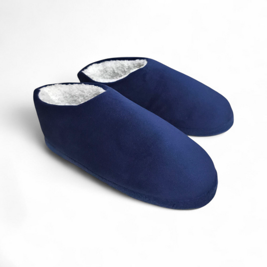 Pantuflas zapato Clasica Azul MILONEZ