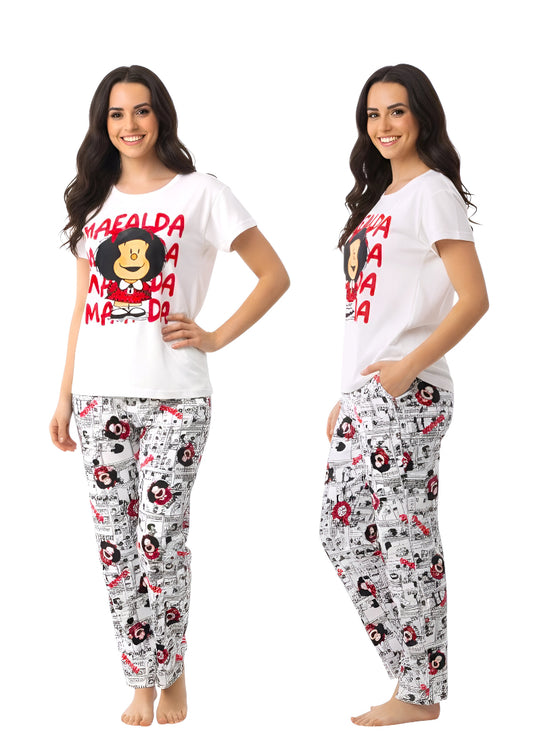 Pijama Mujer Mafalda MILONEZ