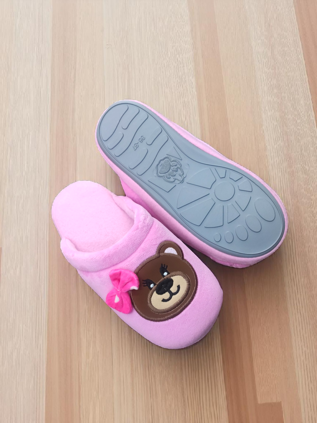 Pantuflas Oso Manito termica basica MILONEZ