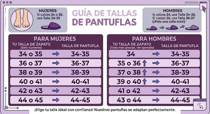 Pantuflas térmicas Eva Vacas