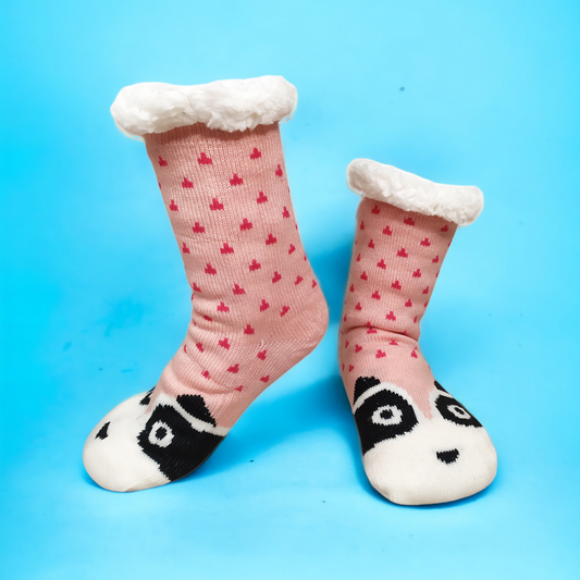 Medias Termicas Mujer Rosada MILONEZ