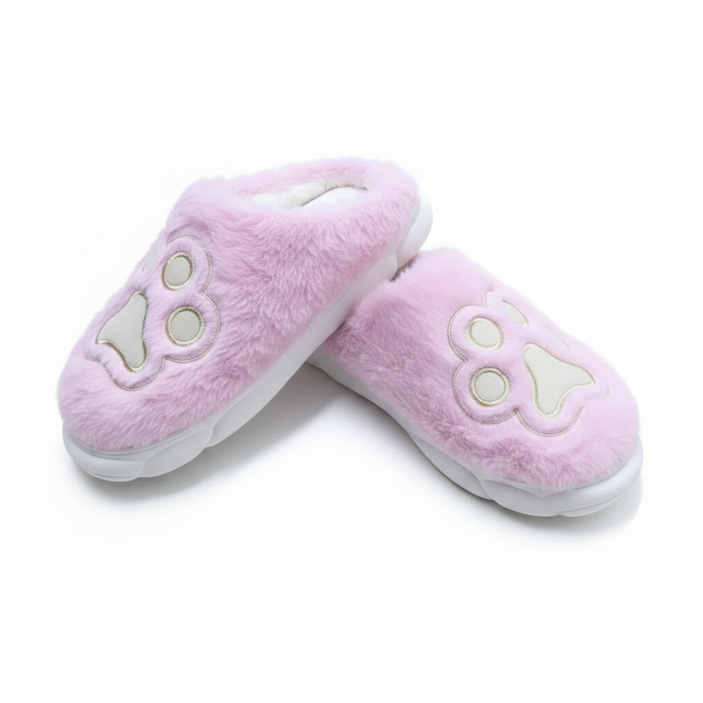 Pantuflas térmicas Eva huellas