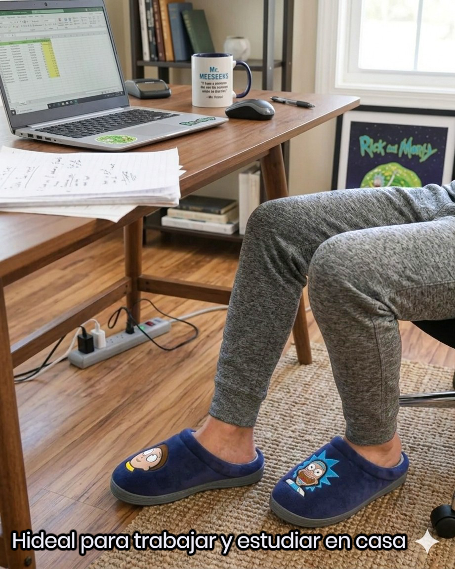Pantuflas Rick Morty termicas Conf