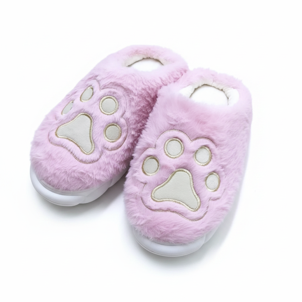 Pantuflas térmicas Eva huellas