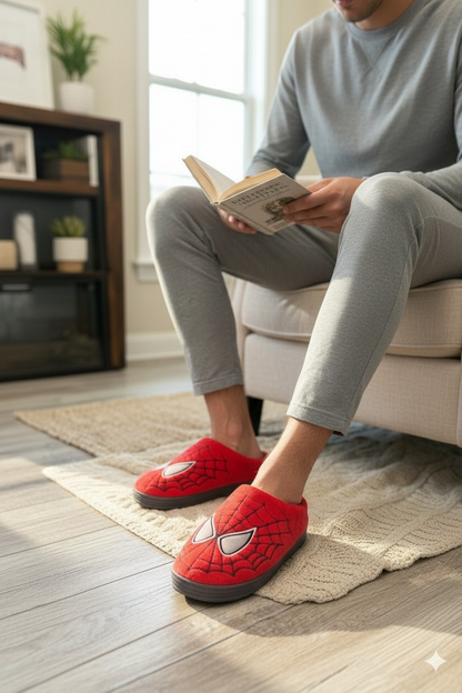 Pantuflas Spiderman termicas Conf