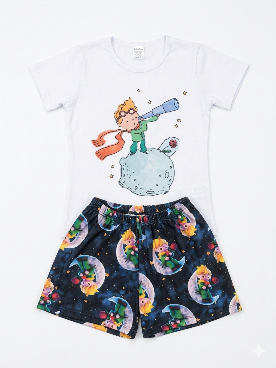 Pijama Mujer shorts principito MILONEZ