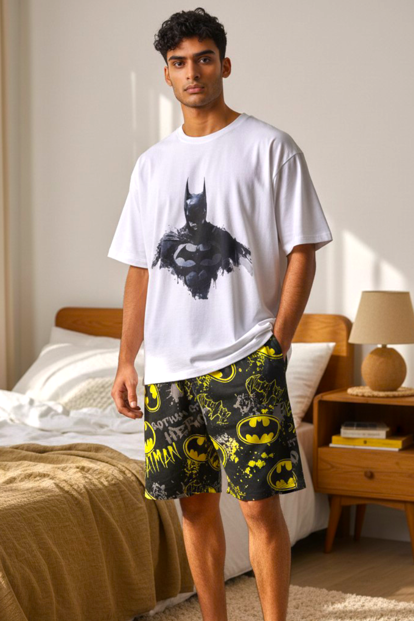 Pijama Hombre Batman pantalón corto