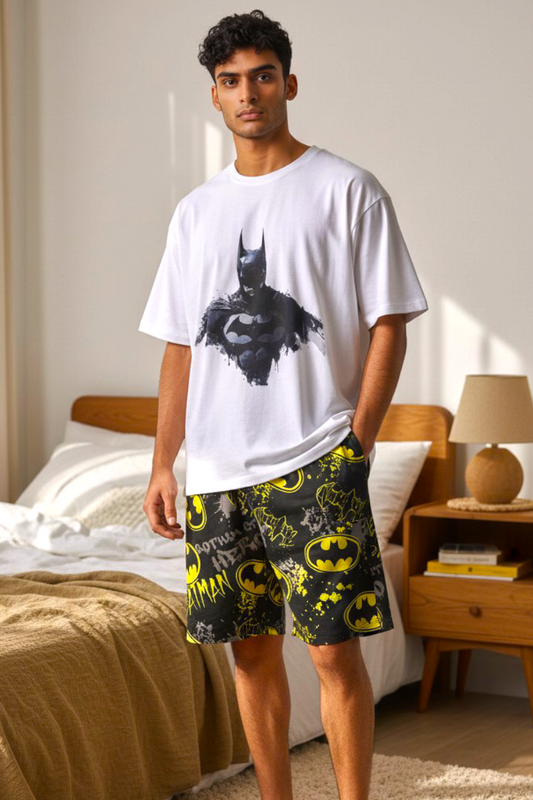 Pijama Hombre Batman pantalón corto