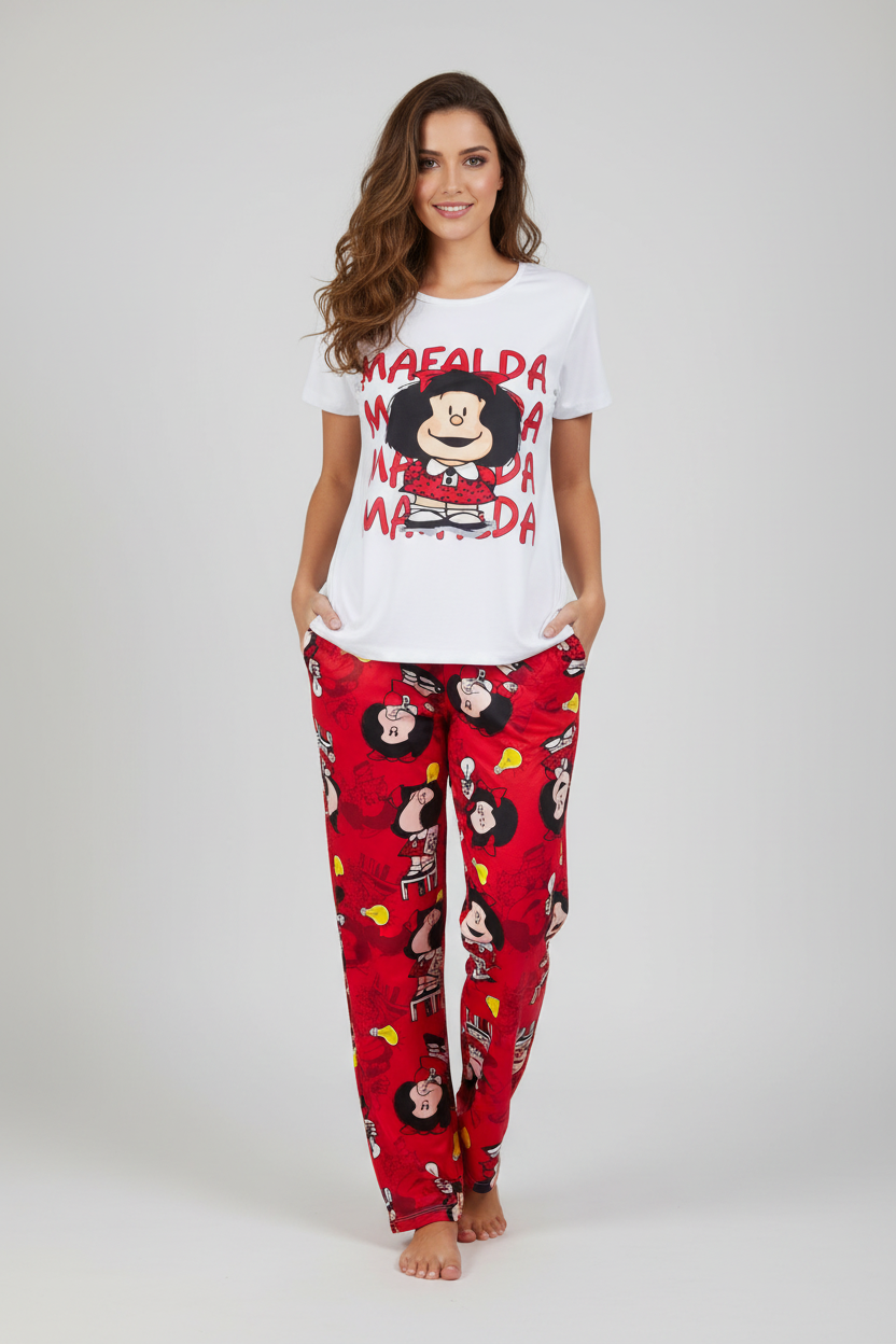 Pijama Mujer Mafalda