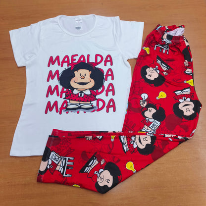 Pijama Mujer Mafalda