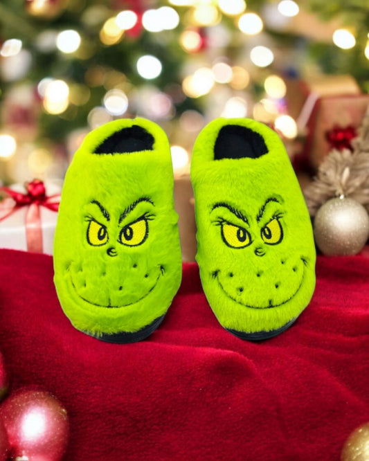 Pantuflas Grinch termicas Conf Navideñas MILONEZ