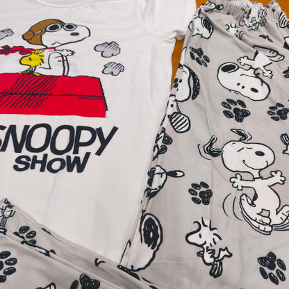 Pijama Mujer Snoopy show
