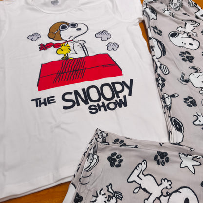 Pijama Mujer Snoopy show